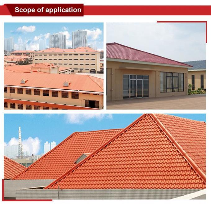 China Manufacturer′s UV-Resistant PVC Roofing Tile Modern Design ASA Synthetic Resin Tile for Spanish Villa House Project