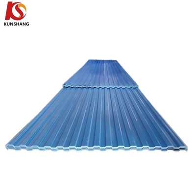 صفيحة السقف المموجة من PVC / UPVC للحمية ضد الماء والصدمات في 1130mm 1360mm 1070mm 900mm الأحجام