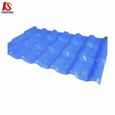 توفير PVC ASA الراتنج سقف المموجات ورقة مع الطول المخصص وشكل الخيزران