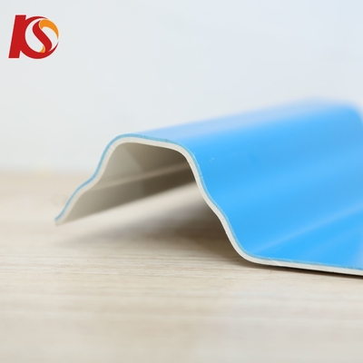 لاميناس تيكو PVC/UPVC صفيحة السقف البلاستيكية 1070mm 1130mm للمستودع داخل بلاين أسطح البلاط OEM نعم