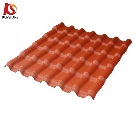 الطول المخصص البلاستيك الأسباني البلاط السقف مع ASA دائمة و OEM الحزمة الحجم 35.00cm * 30.00cm * 15.00cm
