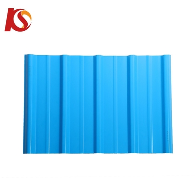 ASA PVC مكافحة التآكل المصفوفات De PVC UPVC سقف ورقة البلاط في اللون الأحمر الفاتح