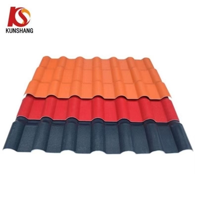 بلاط سقف إسباني صناعي للحدائق الفيلات 1050mm حجم الحزمة حجم 35.00cm * 30.00cm * 15.00cm تصميم توفير التكاليف