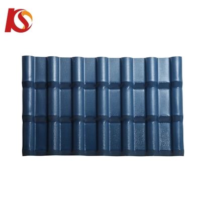 35.00cm * 30.00cm * 15.00cm حجم الحزمة صفيحة سقف 2-3mm أسبانية PVC سقف البلاط صفيحة ملوجة