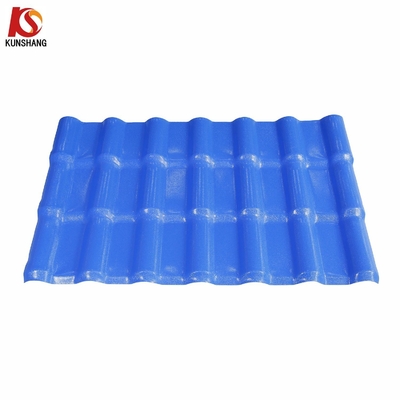 2.000kg حزمة الوزن الإجمالي PVC / ASA البيع البلاط السقف مضاد للأشعة فوق البنفسجية أفضل لمواد سقف المنازل