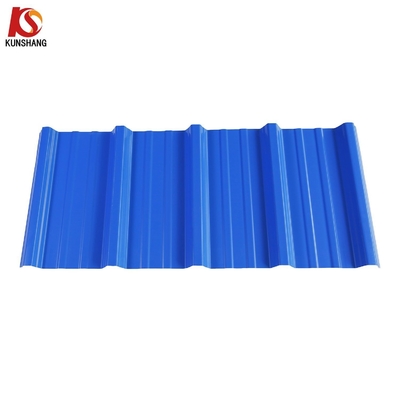 ألوانه 930mm عرض تيجاس PVC المموجة UPVC أسطح بلاستيكية للطلبات العملاء
