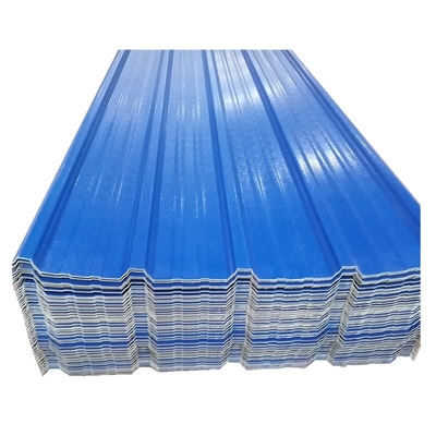 ألوانه 930mm عرض تيجاس PVC المموجة UPVC أسطح بلاستيكية للطلبات العملاء