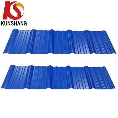 لون مواد البناء المستقرة UPVC أسطوانة سقف المموجات والحزمة الدائمة الحجم 35.00cm * 30.00cm * 15.00cm