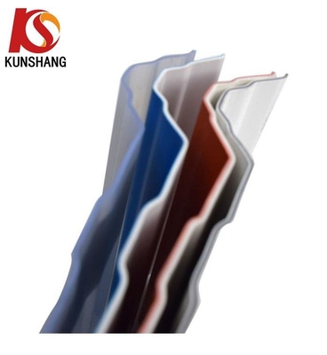 لون مواد البناء المستقرة UPVC أسطوانة سقف المموجات والحزمة الدائمة الحجم 35.00cm * 30.00cm * 15.00cm