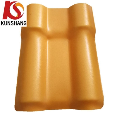 39259000 رمز H.S PVC ASA سقف مبنى مع 30 سنة عمر الخدمة 35.00cm * 30.00cm * 15.00cm حجم الحزمة وتجارة التجزئة