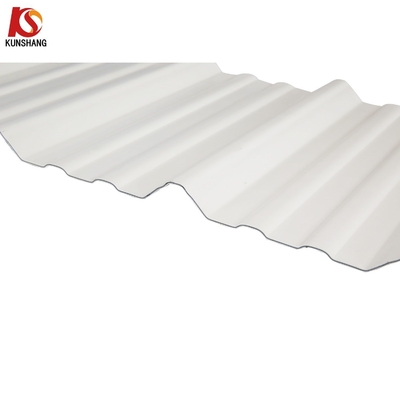 بلاستيك PVC أسطوانات السقف المموجة UPVC صفيحة السقف العريضة السطح 910mm لمتطلبات العملاء الخاصة بك