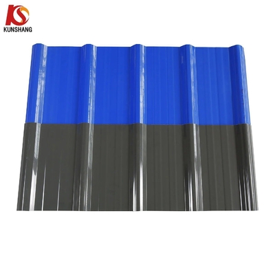 عادي ASA PVC الراتنج سقف البلاط مادة UPVC لمواد البناء المنزل ورقة السقف و 35.00cm * 30.00cm * 15.00cm