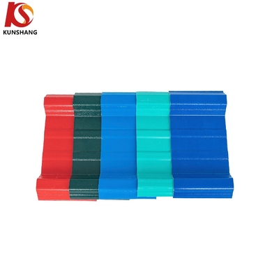 مبنى منزل في الهواء الطلق UPVC الحديث T1070 PVC سقف الشريط / صفيحة السقف مع سطح ASA سمك 1.2-3.0mm