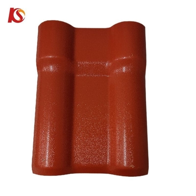 مقاومة للحريق والماء ASA البلاط السطح الراتنج مع 15 عاما اللون الدائم كود H.S 39259000 الطول المخصص