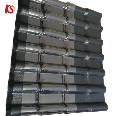 مقاومة للحريق والماء ASA البلاط السطح الراتنج مع 15 عاما اللون الدائم كود H.S 39259000 الطول المخصص