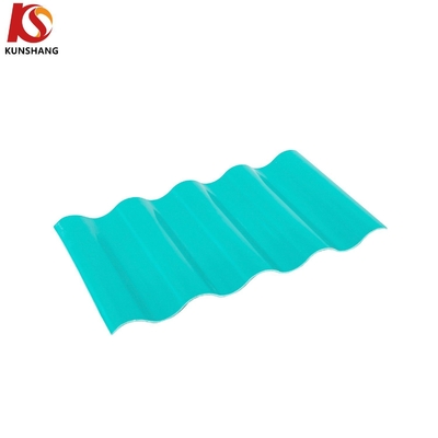 صفيحة سقف الموجات من ASA PVC المقاومة للماء لأداء مستمر طويل الأمد 1.0-3.0mm سمك