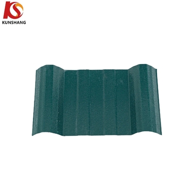 كوشانغ بلاطات السقف PVC صديقة للبيئة مخصصة منتفخة بلاستيكية ASA مغلفة PVC أسطح السقف 1130mmx5900mm