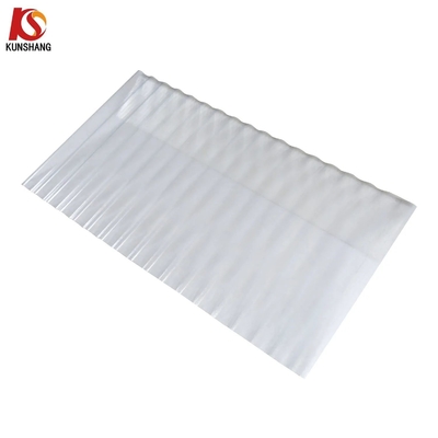 سطح ناعم FRP سقف المموج في 720-1130mm عرض للسقف المستدام والصديق للبيئة