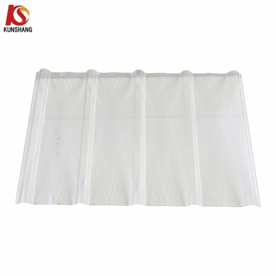 السقف الشفاف المموجة من FRP 0.8mm-3.0mm