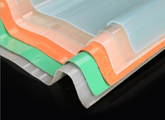 35.00cm * 30.00cm * 15.00cm حجم الحزمة FRP شفاف البلاستيك ألياف الزجاج سقف ورقة سهلة التثبيت وطريقة التشكيل