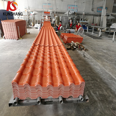 1050mm سهل التثبيت ASA PVC البلاط السقف للمشاريع السكنية